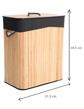 Cesto para ropa Haus de poliéster