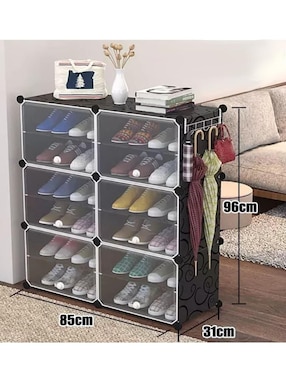 Zapatera armable Genérica para 12 pares de zapatos