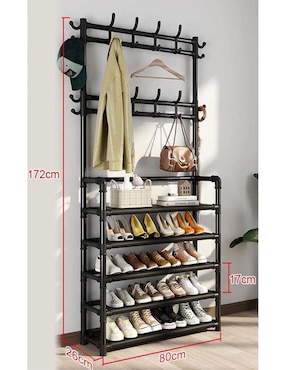 Zapatera armable Genérica para 16 pares de zapatos