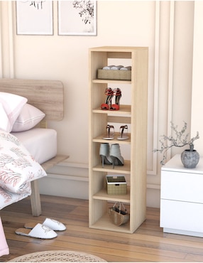 Zapatera Wilhem Muebles Enzo para 6 pares de zapatos adulto