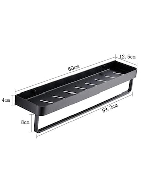 Repisa Daily Paper de acero inoxidable