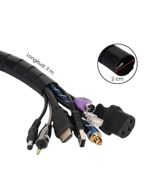 Organizador de cables Ms Hometech