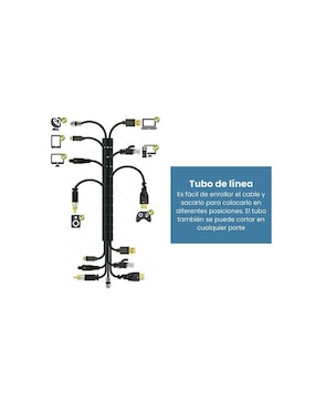 Organizador de cables Ms Hometech