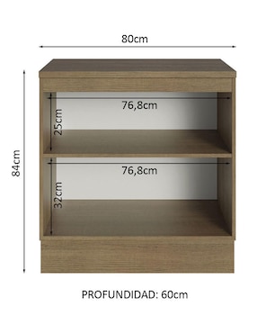 Organizador de baño Madesa Garaje