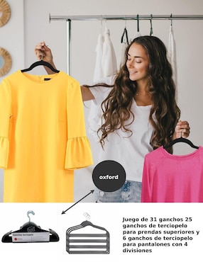 Set gancho Good & Good de terciopelo 31 piezas