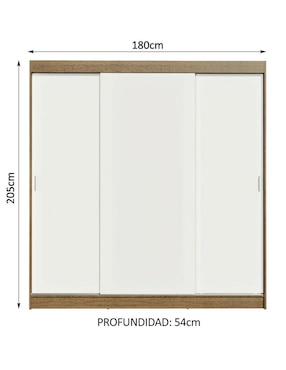 Ropero Madesa Reno 10956E de MDP