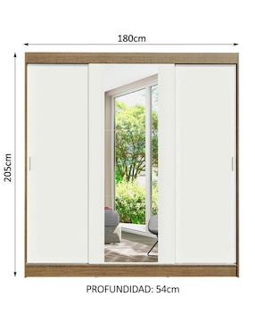 Ropero armable Madesa reno 10956E1E