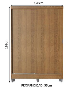 Ropero Madesa Luke 10445ZACP de MDP
