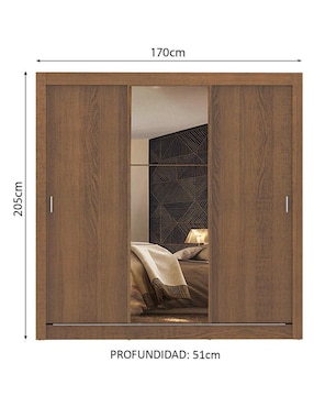 Ropero Madesa Monaco 10935Z1E de MDP