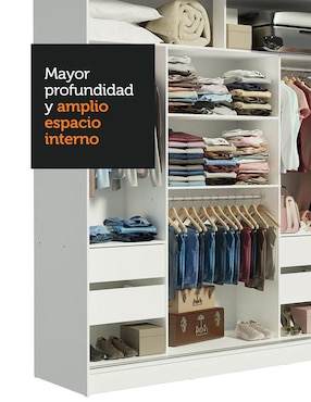Ropero Madesa Reno 10959B de MDP