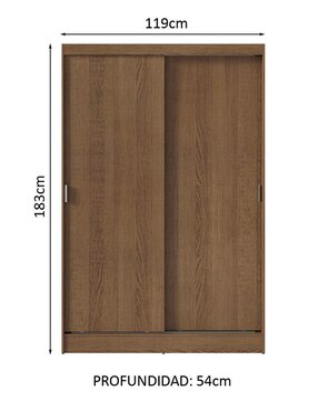 Ropero armable Madesa Luke 10445ZA de MDP