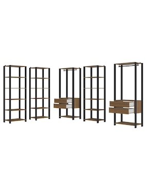 Ropero armable Madesa Valencia Mddr0500017k de MDP