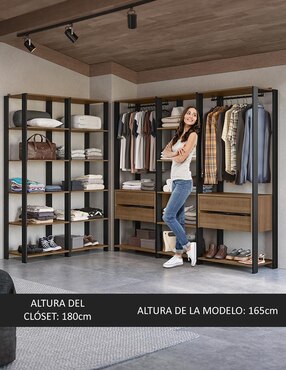 Ropero armable Madesa Valencia Mddr0500017k de MDP