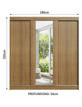 Ropero Madesa Reno 10955Z1E de MDP