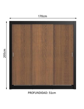 Ropero Madesa Monaco 1093D8 de MDP