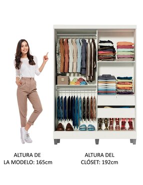 Ropero Madesa Luke 104409a2ecp de MDP
