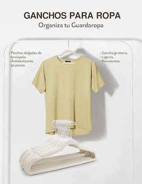 Set gancho Idea Nuova de metal 50 piezas