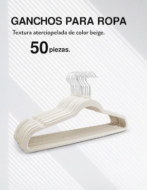 Set gancho Idea Nuova de metal 50 piezas