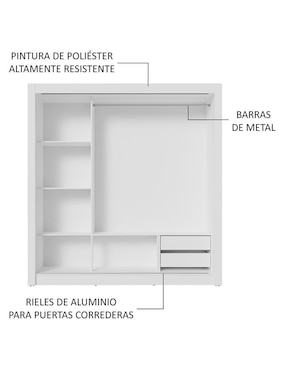 Ropero Madesa Sublime 1193732g de MDP