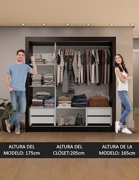 Ropero Madesa Sublime Plus 1193D84G de MDP