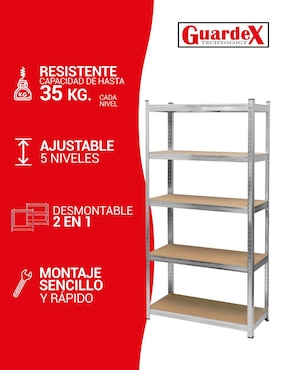 Estante de MDF Guardex BRAFORD