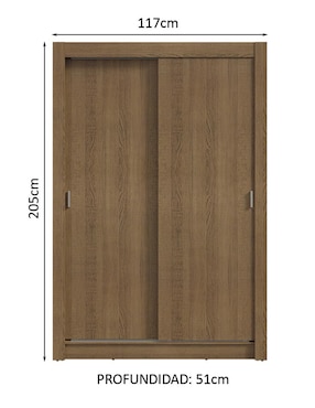Ropero Madesa Vivare 11945Z2G de MDP