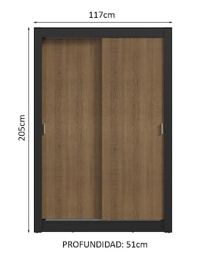 Ropero Madesa Vivare Plus 1194D84G de MDP