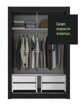 Ropero Madesa Vivare Plus 1194774G de MDP