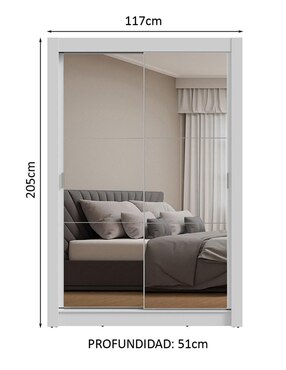 Ropero Madesa Milano 1194092E de MDP