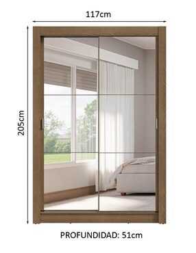 Ropero Madesa Vivare Plus 11945Z2E4G de MDP