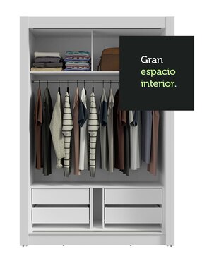 Ropero Madesa Vivare Plus 1194731E4G de MDP