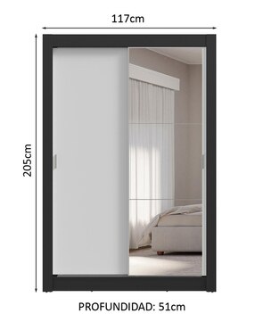 Ropero Madesa Vivare Plus 1194771E4G de MDP