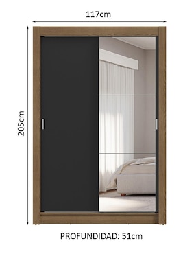 Ropero Madesa Vivare Plus 11947K1E4G de MDP
