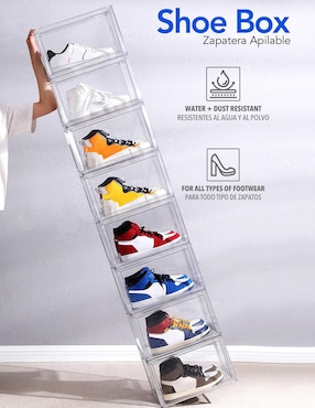 Zapatera Agbox Payton para 16 pares de zapatos adulto