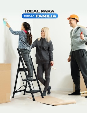 Escalera de tijera Agbox de acero inoxidable
