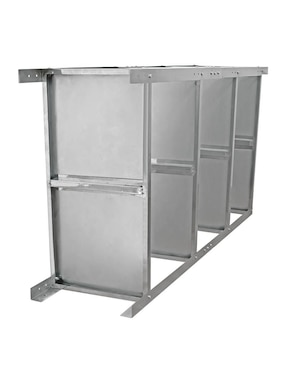 Estante de acero inoxidable Mindejal