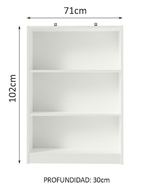 Estante de MDP Madesa 6907091