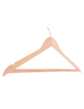 Set gancho para traje Eximex de madera 10 piezas