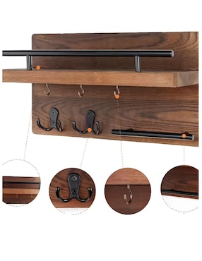Porta llaves Wünd de madera