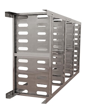 Estante de acero inoxidable Mindejal