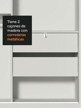 Armario Madesa Nick XA104409A2EML de MDP