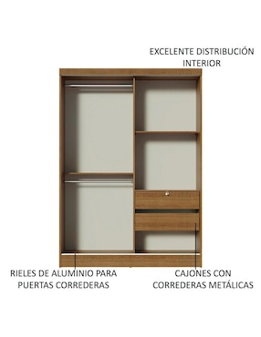 Ropero Madesa Nick 10445ZA2EML de MDP