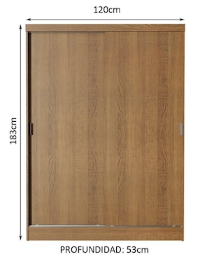 Ropero Madesa Nick 10445ZAML de MDP