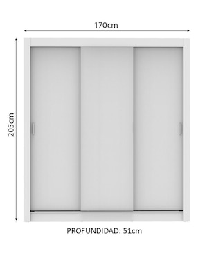 Armario armable Madesa Lyon 1093094g de MDP