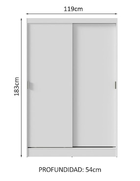 Ropero Madesa Max 114409 de MDP