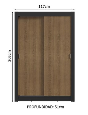 Armario Madesa Milano Xa1194d8 de MDP