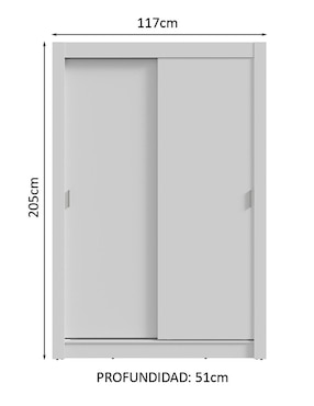 Armario Madesa Vivare Plus xa1194094g de MDP