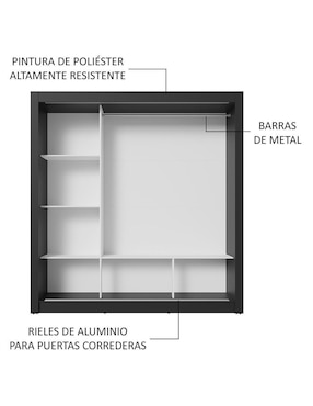 Armario Madesa Nobre xa1193d8 de MDP