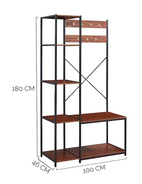 Estante de melamina Easy Living Bremer Bremer
