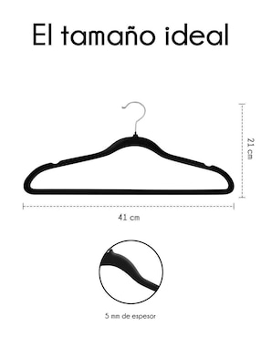 Set gancho Red Velvet de terciopelo 50 piezas